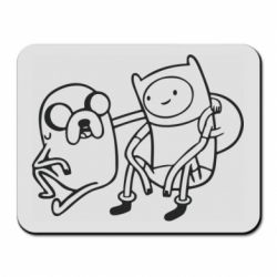 Коврик для мыши Adventure Time: Finn and Jake - PrintSalon
