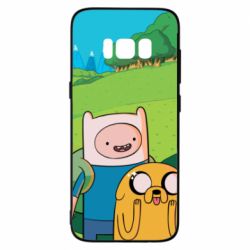 Чохол для Samsung S8 Adventure Time, Finn and Jake - PrintSalon