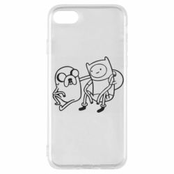 Чехол для iPhone 7 Adventure Time: Finn and Jake - PrintSalon