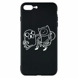 Чехол для iPhone 7 Plus Adventure Time: Finn and Jake - PrintSalon