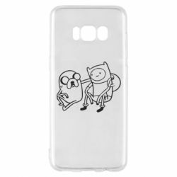 Чехол для Samsung S8 Adventure Time: Finn and Jake - PrintSalon