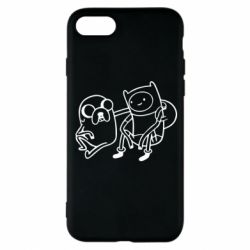 Чехол для iPhone 8 Adventure Time: Finn and Jake - PrintSalon