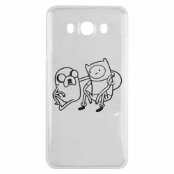 Чехол для Samsung J7 2016 Adventure Time: Finn and Jake - PrintSalon