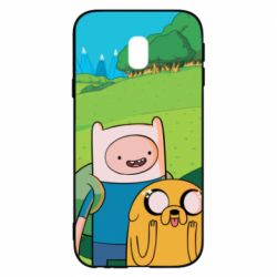 Чохол для Samsung J3 2017 Adventure Time, Finn and Jake - PrintSalon