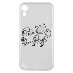 Чохол для iPhone XR Adventure Time: Finn and Jake