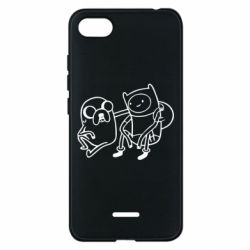 Чехол для Xiaomi Redmi 6A Adventure Time: Finn and Jake - PrintSalon