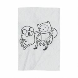 Полотенце с принтом Adventure Time: Finn and Jake - PrintSalon