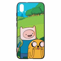 Чохол для Xiaomi Redmi 7A Adventure Time, Finn and Jake - PrintSalon