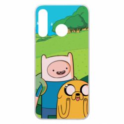 Чохол для Huawei P30 Lite Adventure Time, Finn and Jake - PrintSalon