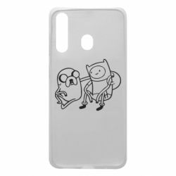 Чехол для Samsung A60 Adventure Time: Finn and Jake - PrintSalon
