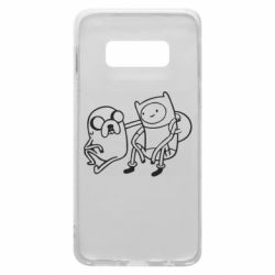 Чехол для Samsung S10e Adventure Time: Finn and Jake - PrintSalon