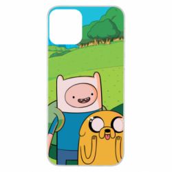 Чохол для iPhone 11 Adventure Time, Finn and Jake - PrintSalon
