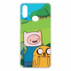 Чохол для Samsung A10s Adventure Time, Finn and Jake - PrintSalon