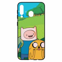 Чохол для Samsung M30 Adventure Time, Finn and Jake - PrintSalon