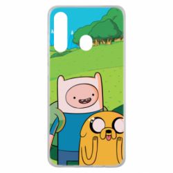 Чохол для Samsung M40 Adventure Time, Finn and Jake - PrintSalon