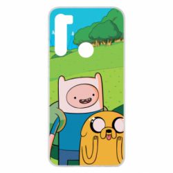 Чохол для Xiaomi Redmi Note 8 Adventure Time, Finn and Jake - PrintSalon