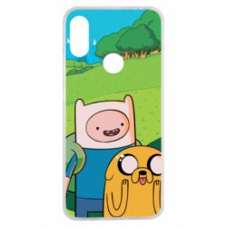 Чохол для Xiaomi Redmi Note 7 Adventure Time, Finn and Jake - PrintSalon