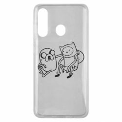 Чехол для Samsung M40 Adventure Time: Finn and Jake - PrintSalon