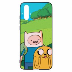 Чохол для Huawei P20 Adventure Time, Finn and Jake - PrintSalon