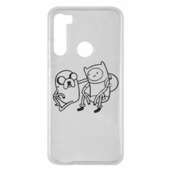 Чехол для Xiaomi Redmi Note 8 Adventure Time: Finn and Jake - PrintSalon