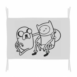 Флаг Adventure Time: Finn and Jake - PrintSalon
