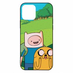 Чохол для iPhone 12 Adventure Time, Finn and Jake - PrintSalon