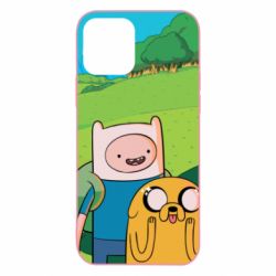 Чохол для iPhone 12 Pro Adventure Time, Finn and Jake - PrintSalon