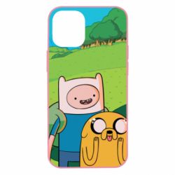 Чохол для iPhone 12 mini Adventure Time, Finn and Jake - PrintSalon