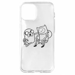 Чехол для iPhone 12 mini Adventure Time: Finn and Jake - PrintSalon