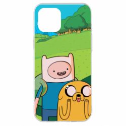 Чохол для iPhone 12 Pro Max Adventure Time, Finn and Jake - PrintSalon