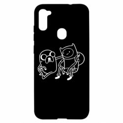 Чехол для Samsung A11/M11 Adventure Time: Finn and Jake - PrintSalon