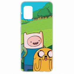 Чохол для Samsung A31 Adventure Time, Finn and Jake - PrintSalon