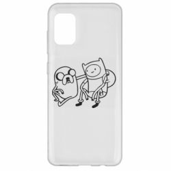 Чехол для Samsung A31 Adventure Time: Finn and Jake - PrintSalon