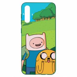 Чохол для Samsung A50 Adventure Time, Finn and Jake - PrintSalon