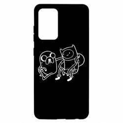 Чехол для Samsung A52 5G Adventure Time: Finn and Jake - PrintSalon