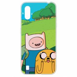 Чохол для Samsung A01 / M01 Adventure Time, Finn and Jake - PrintSalon