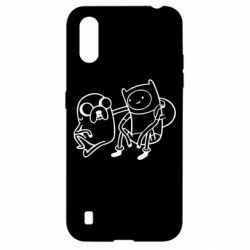 Чехол для Samsung A01/M01 Adventure Time: Finn and Jake - PrintSalon