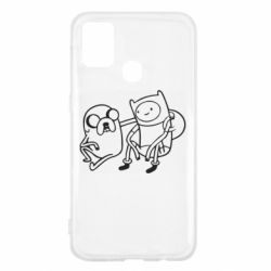 Чехол для Samsung M31 Adventure Time: Finn and Jake - PrintSalon