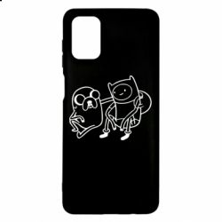 Чехол для Samsung M51 Adventure Time: Finn and Jake - PrintSalon