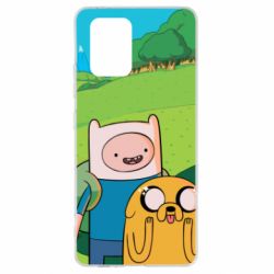 Чохол для Samsung S10 Lite Adventure Time, Finn and Jake - PrintSalon