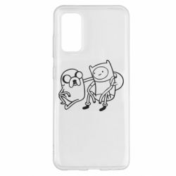 Чехол для Samsung S20 Adventure Time: Finn and Jake - PrintSalon