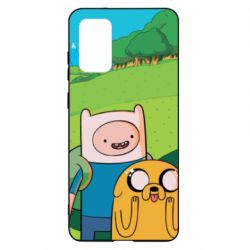 Чохол для Samsung S20+ Adventure Time, Finn and Jake - PrintSalon