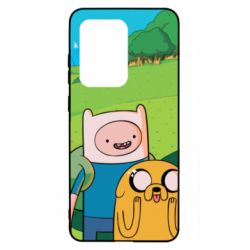 Чохол для Samsung S20 Ultra Adventure Time, Finn and Jake - PrintSalon