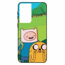 Чохол для Samsung S21 Adventure Time, Finn and Jake - PrintSalon