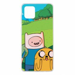 Чохол для Samsung Note 10 Lite Adventure Time, Finn and Jake - PrintSalon