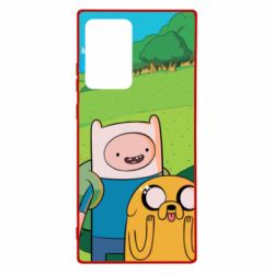 Чохол для Samsung Note 20 Ultra Adventure Time, Finn and Jake - PrintSalon