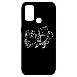 Чехол для Oppo A53/A32/A33 Adventure Time: Finn and Jake-PrintSalon Чехол для Oppo A53/A32/A33 Adventure Time: Finn and Jake