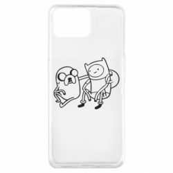 Чехол для Oppo A73 Adventure Time: Finn and Jake - PrintSalon