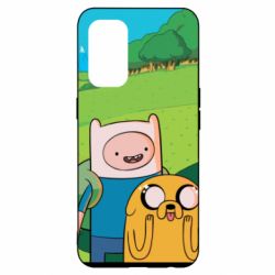 Чохол для Oppo Reno 5 4G Adventure Time, Finn and Jake - PrintSalon