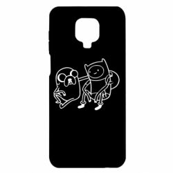 Чехол для Xiaomi Redmi Note 9S/9Pro/9Pro Max Adventure Time: Finn and Jake - PrintSalon